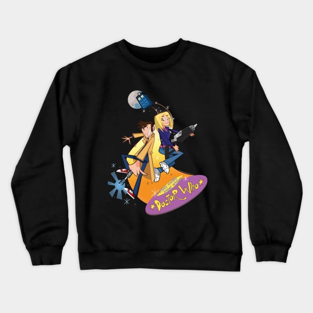 The Fairly Doctor Crewneck Sweatshirt by KareeArt